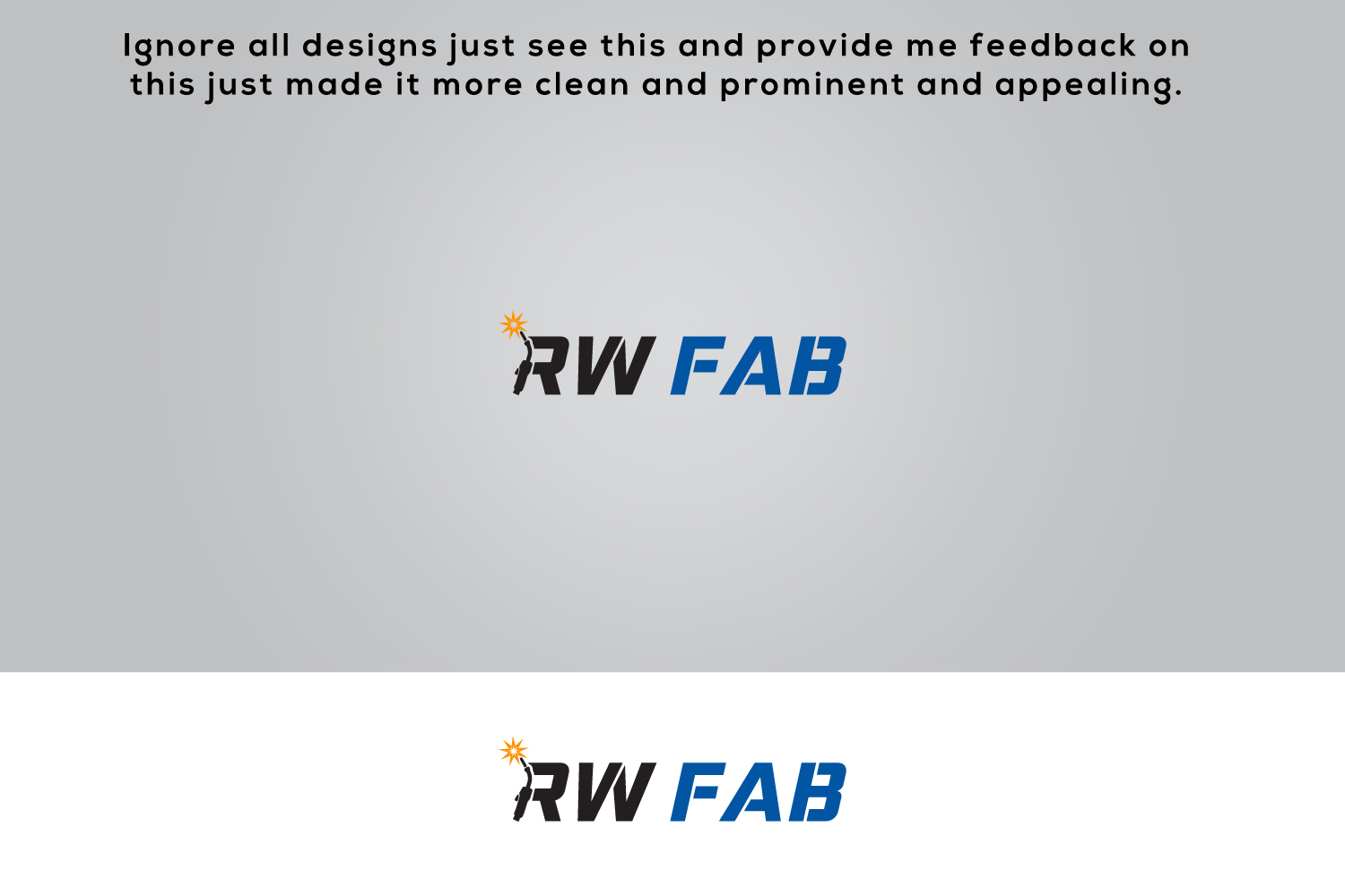 Logo Design by AbdullahDesigns™ for R.W. Fab | Design #21178265