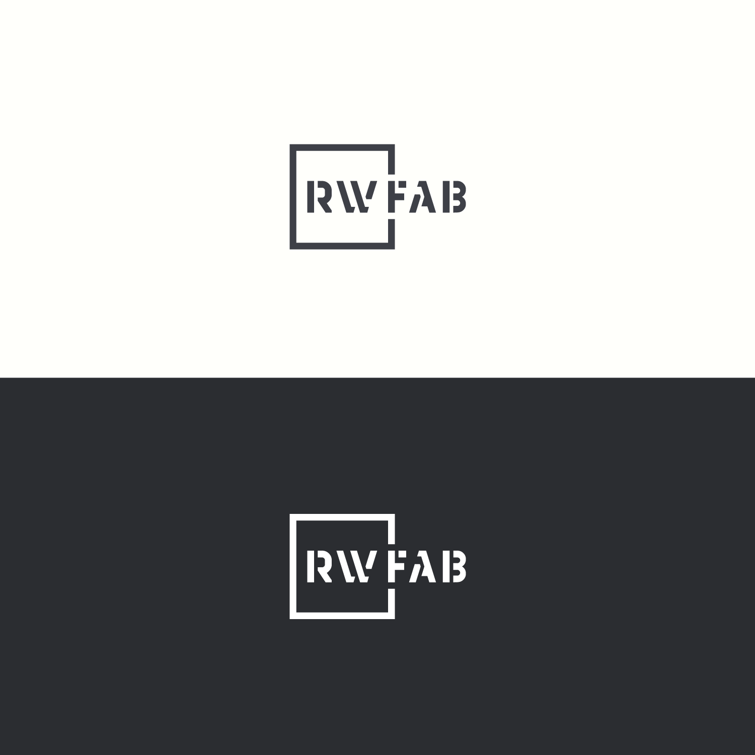 Logo-Design von SlashGrid für R.W. Fab | Design #21184190