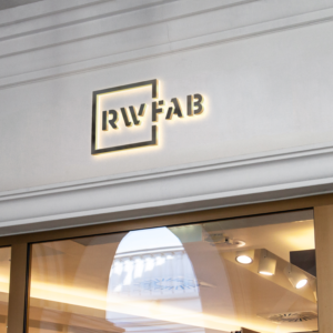 Logo Design by SlashGrid for R.W. Fab | Design: #21184192
