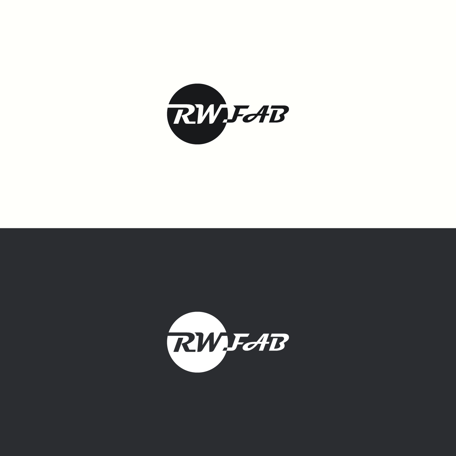 Logo Design by SlashGrid for R.W. Fab | Design #21191477