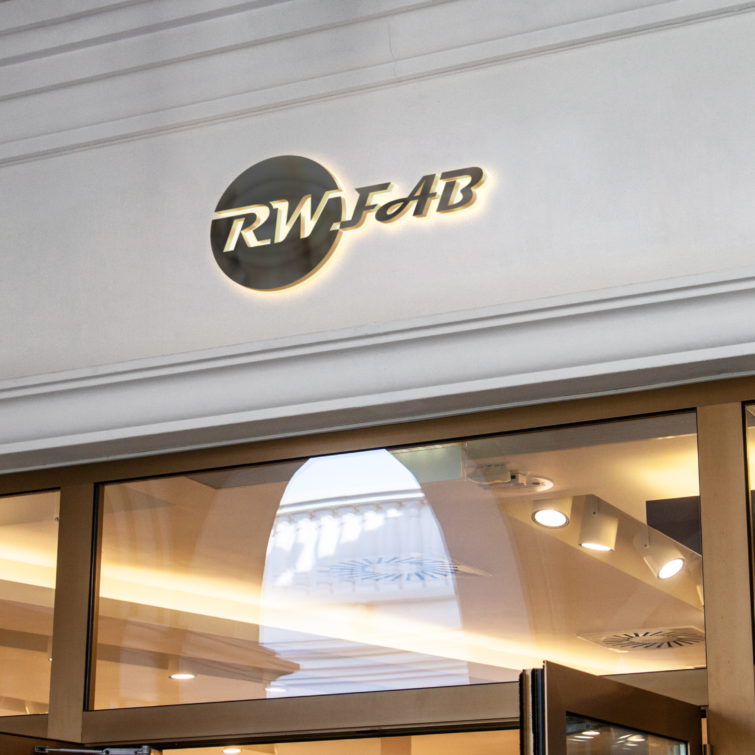 Logo Design by SlashGrid for R.W. Fab | Design #21191478