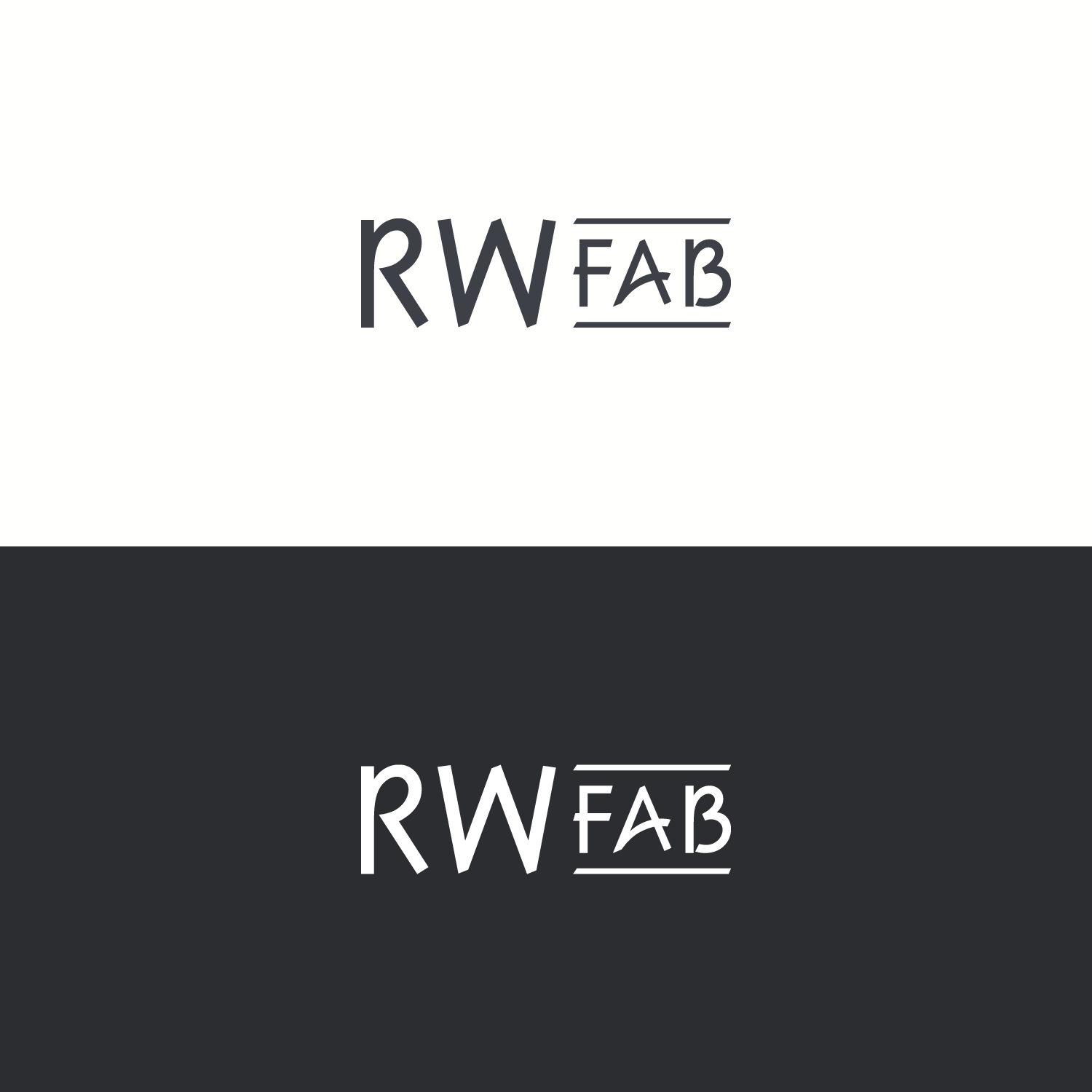 Logo Design by SlashGrid for R.W. Fab | Design #21193739