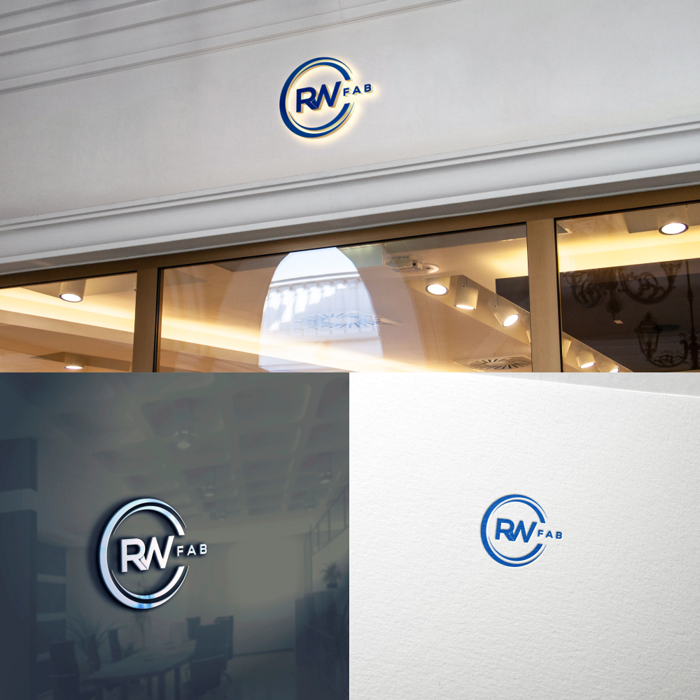 Logo Design by rinaldoajigunadi 2 for R.W. Fab | Design #21155550