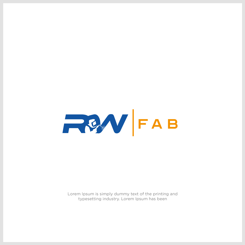Logo Design by luthfansa 2 for R.W. Fab | Design #21179252