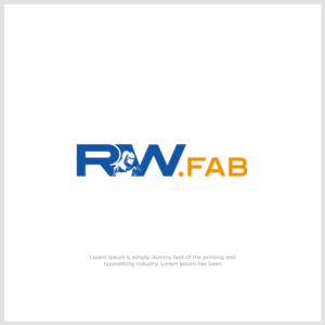 Logo Design by luthfansa 2 for R.W. Fab | Design: #21188741