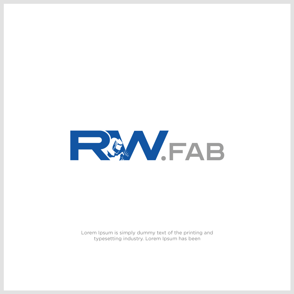 Logo Design by luthfansa 2 for R.W. Fab | Design #21188848