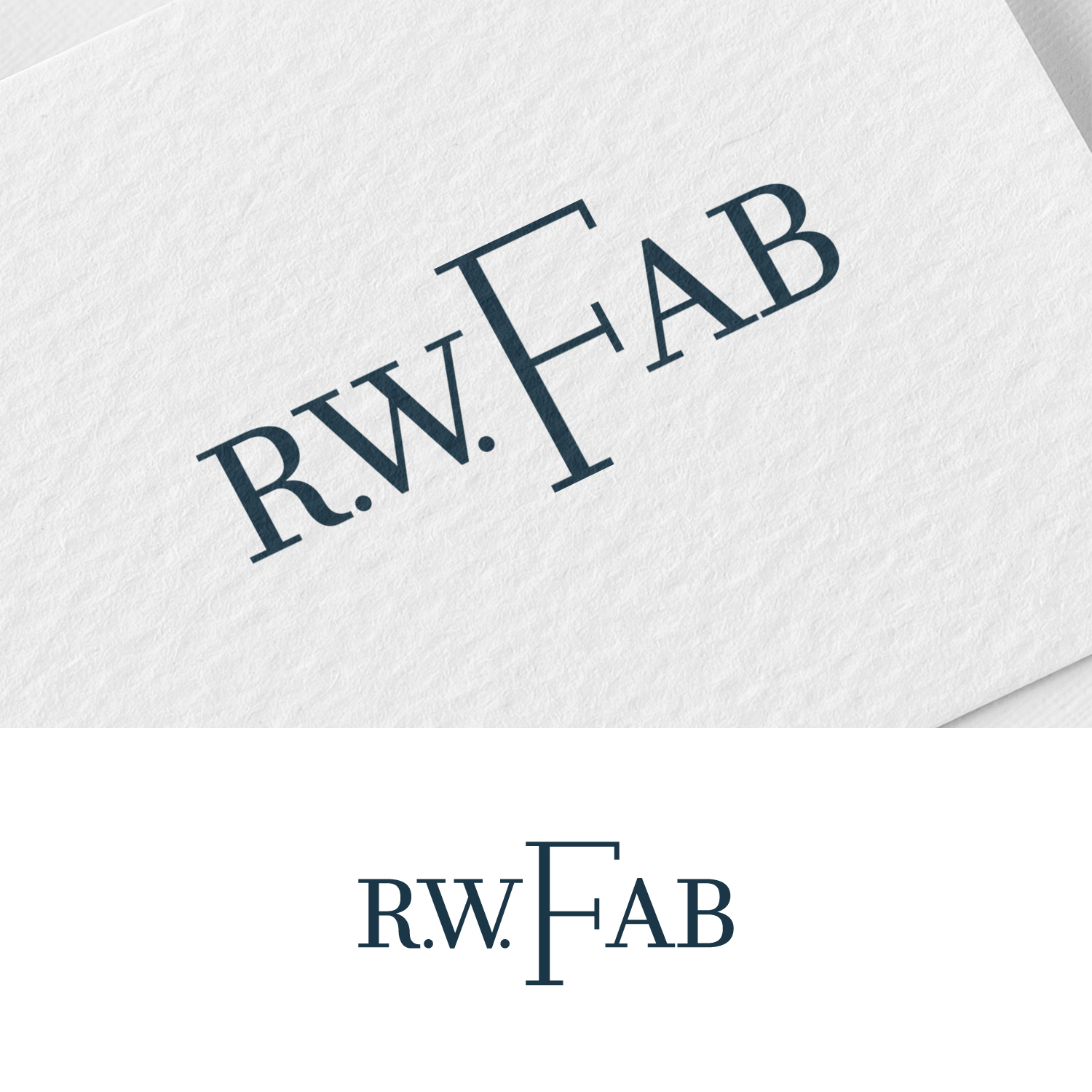 Logo Design by Razmin F. for R.W. Fab | Design #21199148
