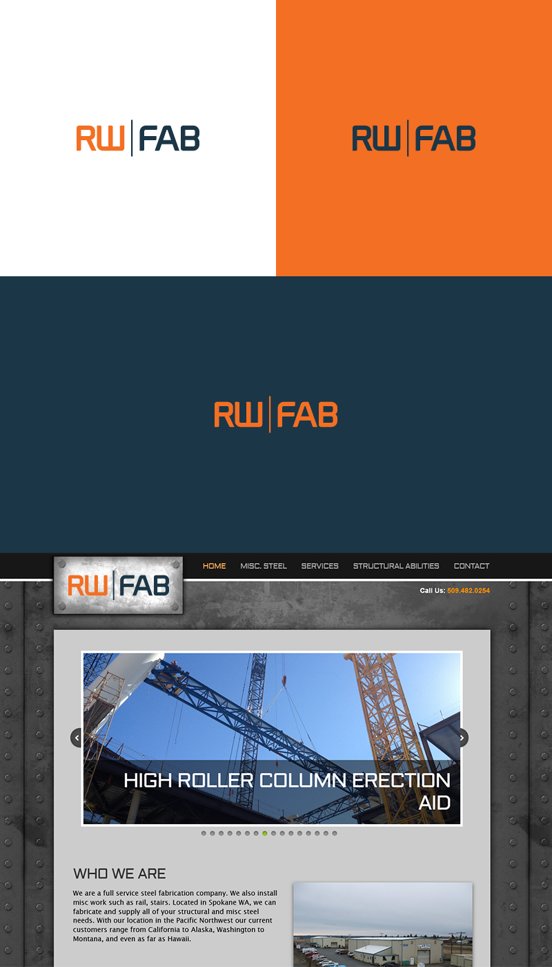 Logo Design by Razmin F. for R.W. Fab | Design #21224564