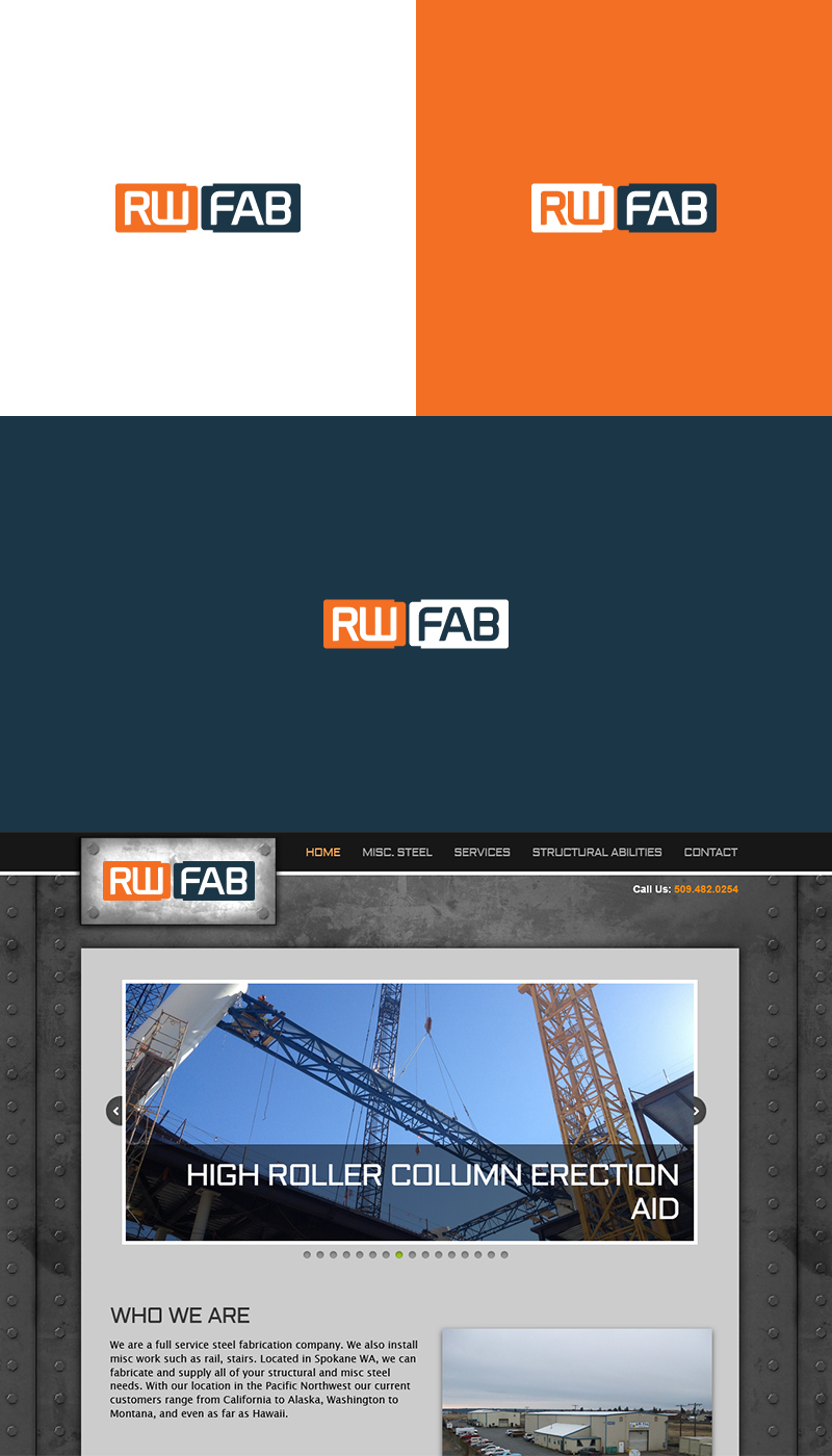 Logo Design by Razmin F. for R.W. Fab | Design #21224620