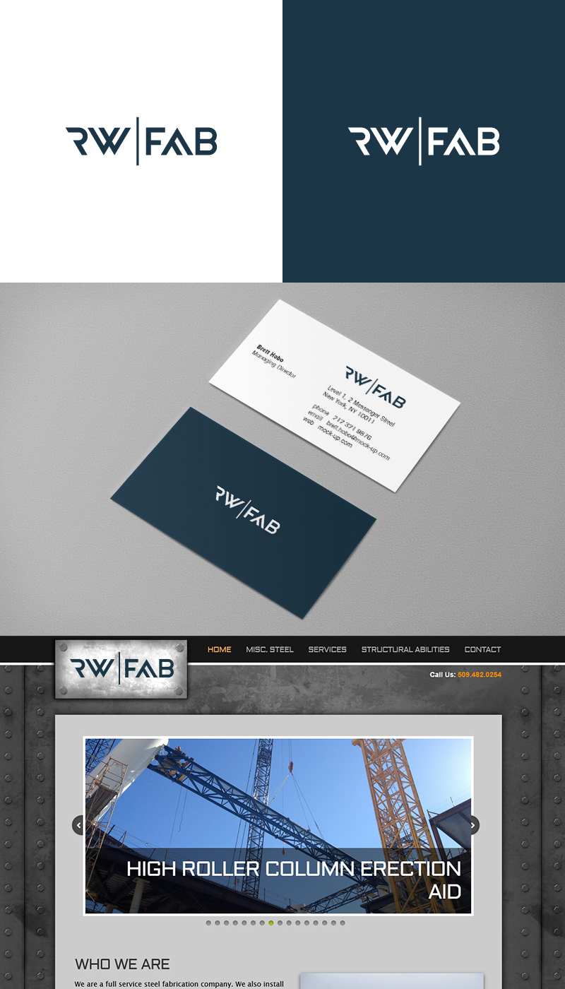 Logo Design by Razmin F. for R.W. Fab | Design #21225297