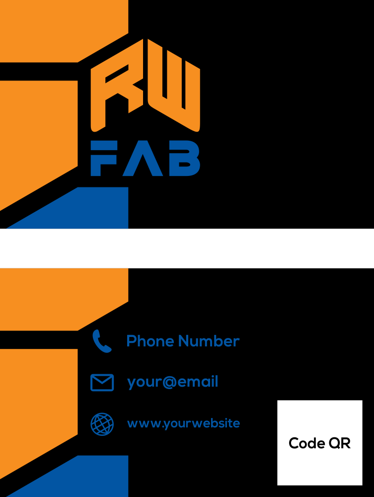 Logo Design by Pangestu 9 for R.W. Fab | Design #21156496