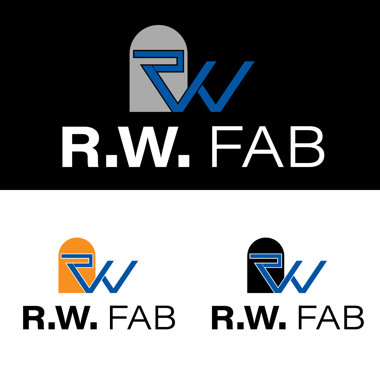 Logo Design by Daniushambalisapija for R.W. Fab | Design #21212238