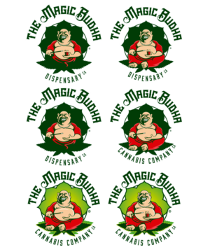 Version 1 .  The Magic Buddha ...dispensary and version 2 The Magic Buddha Cannabis Company | Design de Logo par StudioD™