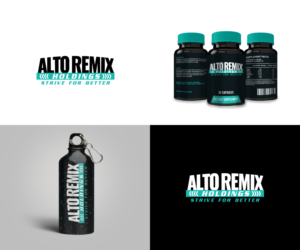Alto Remix Holdings    Tag line (Optional): Strive for Better | Logo Design by Sergio Coelho