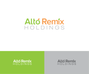Alto Remix Holdings    Tag line (Optional): Strive for Better | Diseño de Logo por bluejet