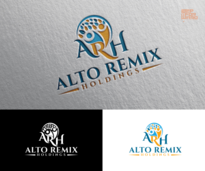 Alto Remix Holdings    Tag line (Optional): Strive for Better | Diseño de Logo por step forward 2