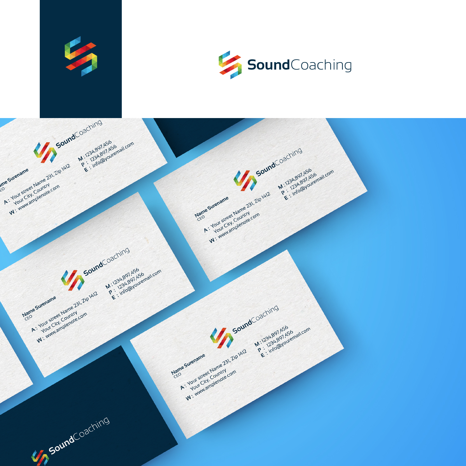 Logo Design by Ui Sohal for SoundCoaching | Design #21164705