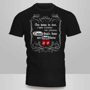 How We Drink Here Lyrical T-shirt | T-Shirt-Design von Kero