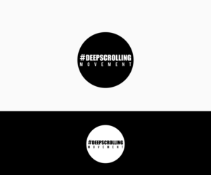 DEEP SCROLLING | Logo Design by B8