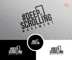 DEEP SCROLLING | Logo Design by step forward 2