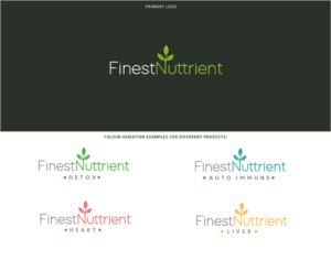 FinestNuttrient | Logo Design by Birdcage