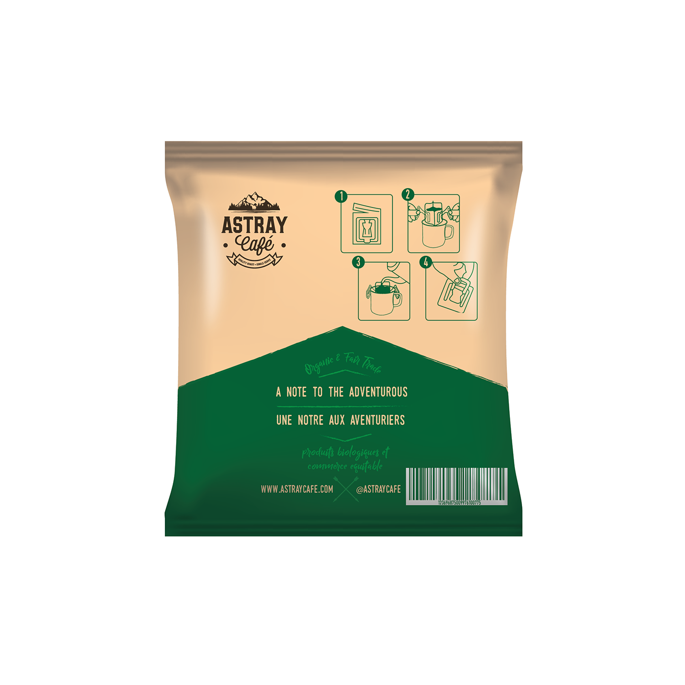 Packaging Design by meena.bor for Astray Café | Design #21219578