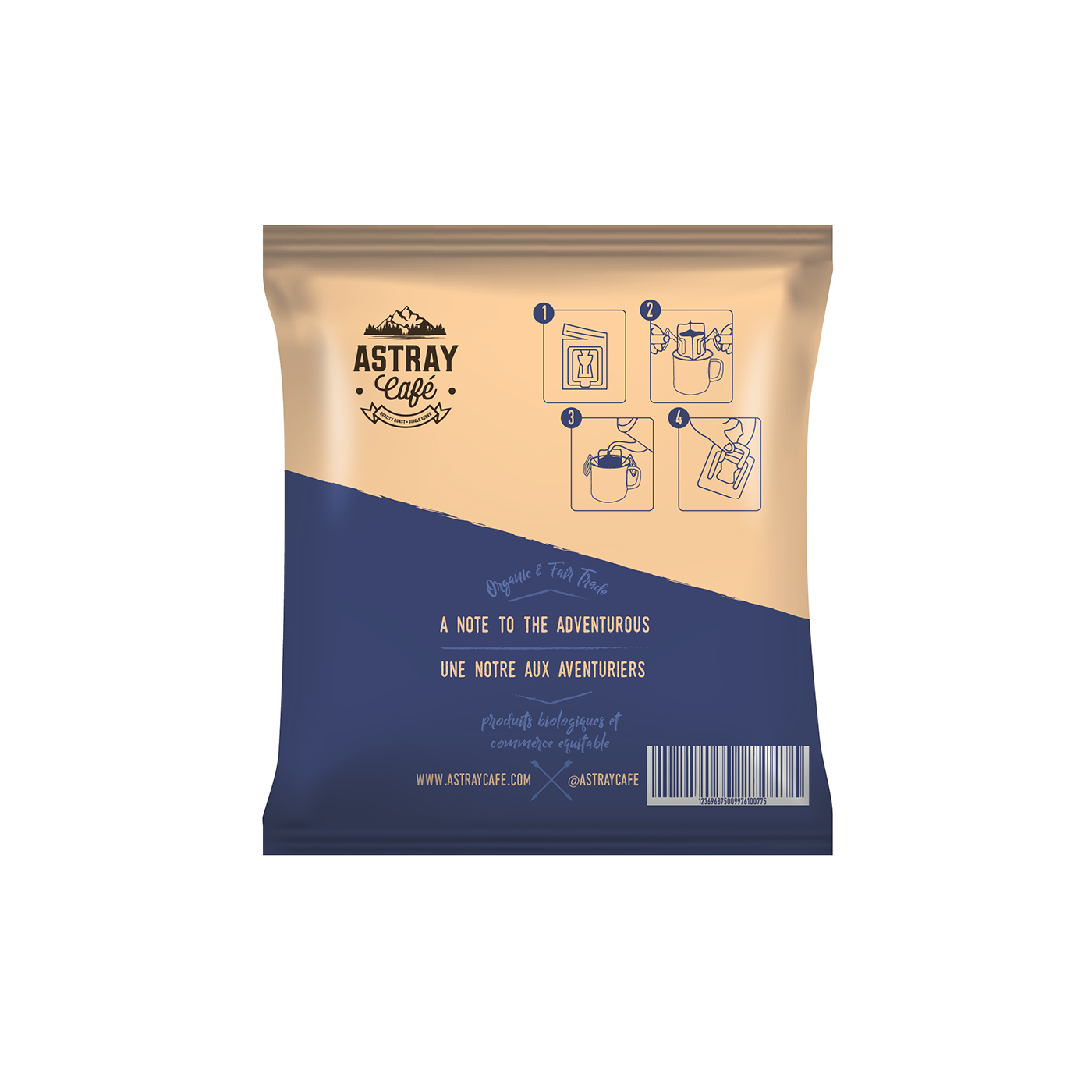 Packaging Design by meena.bor for Astray Café | Design #21219579