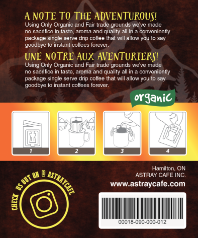 Packaging Design by Phouii for Astray Café | Design #21169951