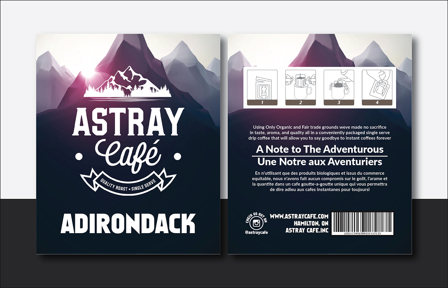 Packaging Design by Deziners Zone for Astray Café | Design #21175550