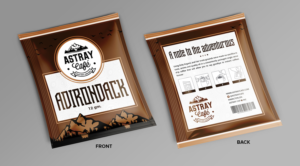 Astray Café retail envelop design | Design Emballage par SAI DESIGNS