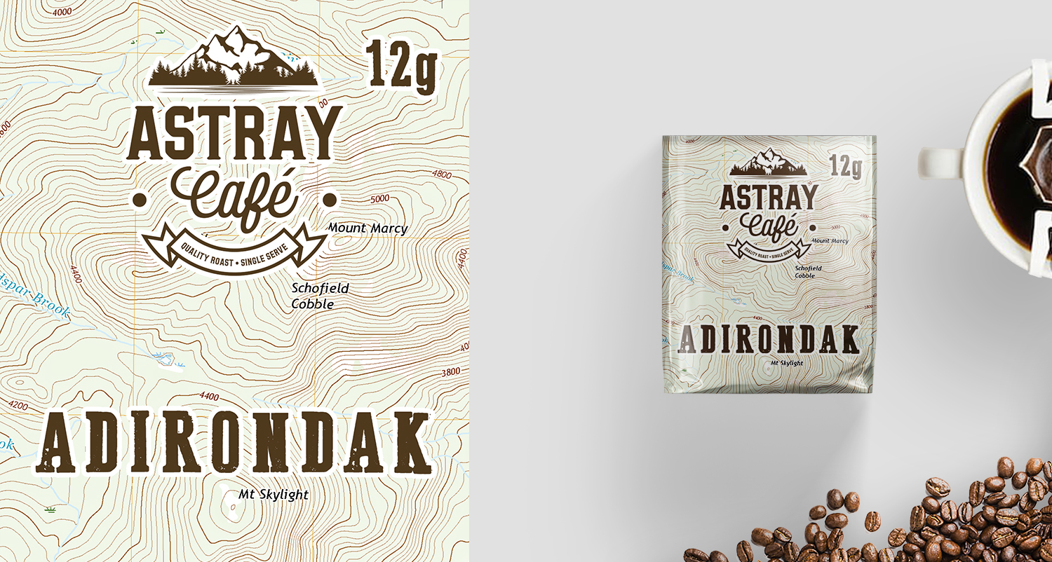 Packaging Design by Germanicus for Astray Café | Design #21250118