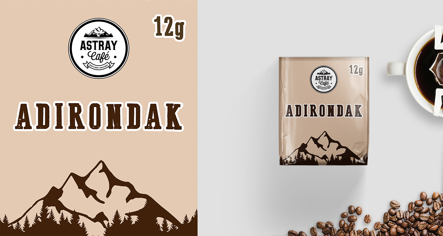 Packaging Design by Germanicus for Astray Café | Design #21250199