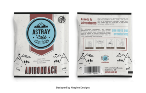 Packaging Design by Nuepine Designs for Astray Café | Design #21265062
