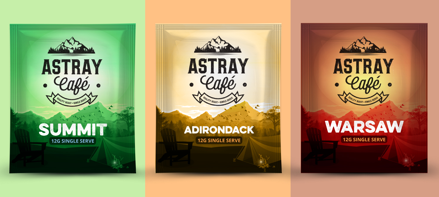 Packaging Design by Navisol Creatives for Astray Café | Design #21220041