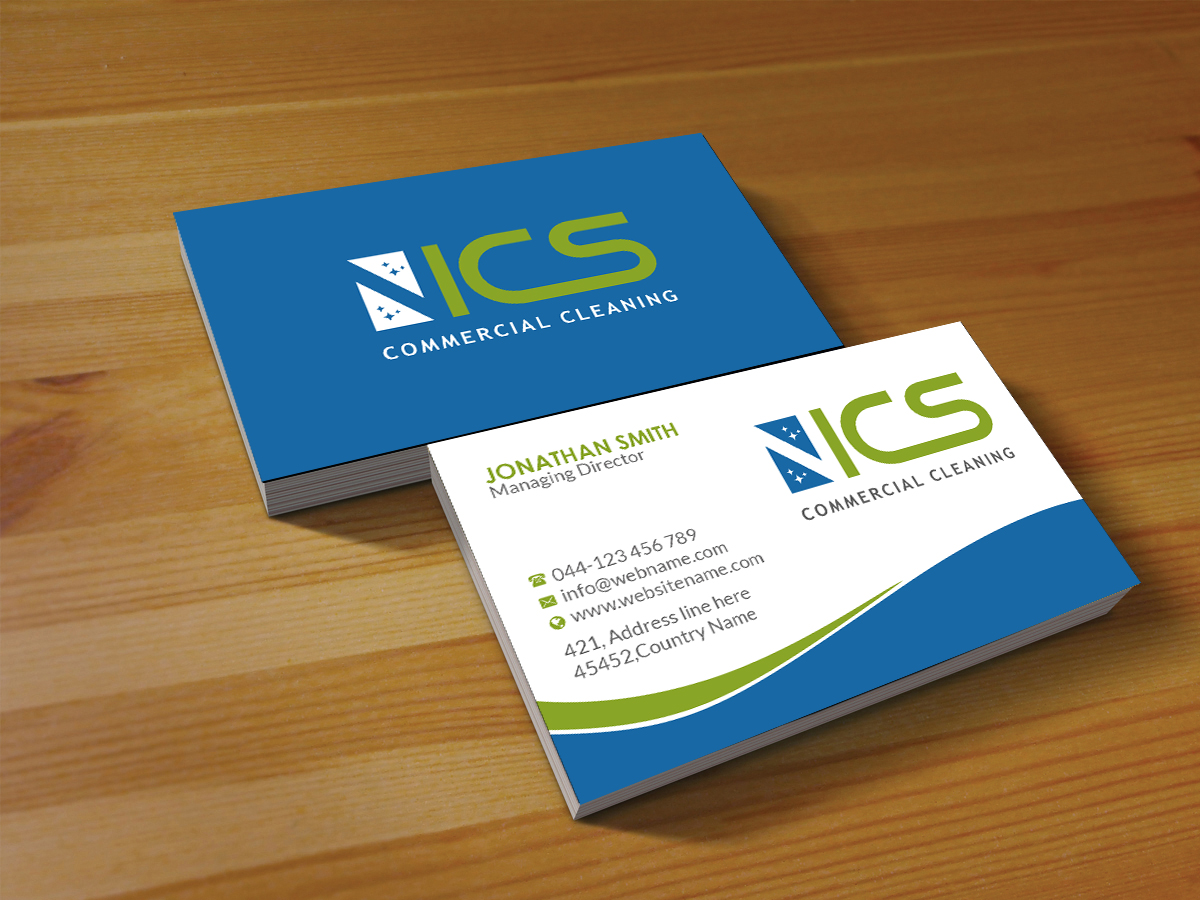 Design de Carte de Visite par Creations Box 2015 pour Noble Integrity Cleaning Solutions | Design #21197530
