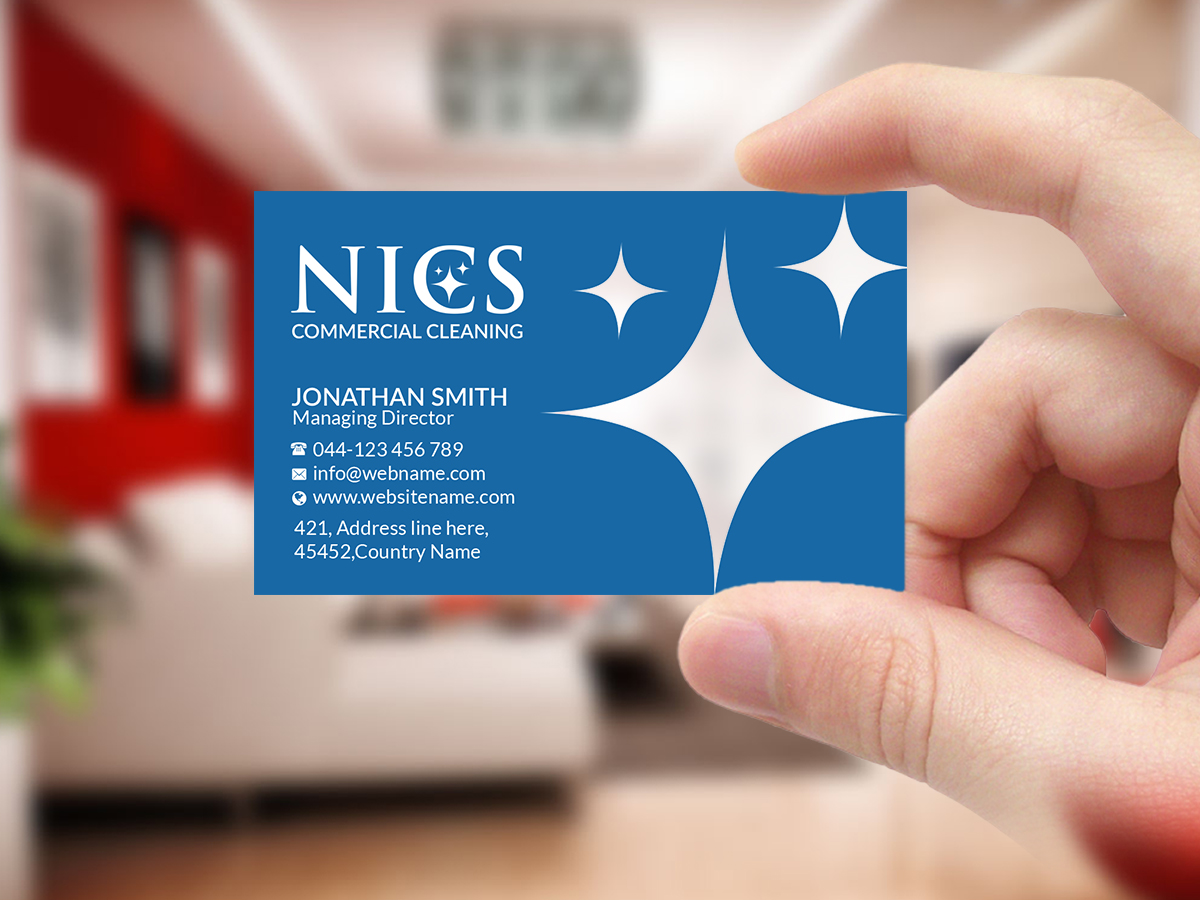 Design de Carte de Visite par Creations Box 2015 pour Noble Integrity Cleaning Solutions | Design #21197532