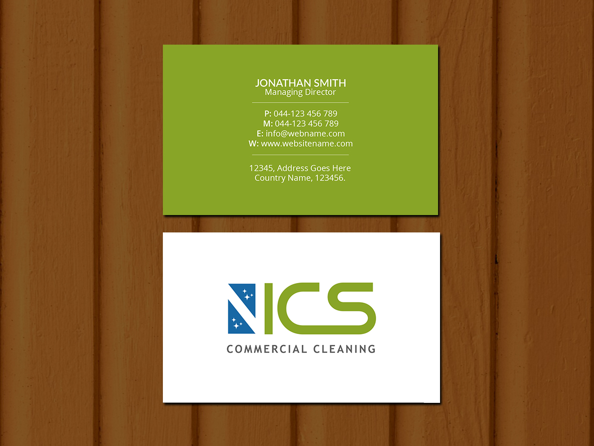 Business Card Design by Creations Box 2015 for Noble Integrity Cleaning Solutions | Design #21197534