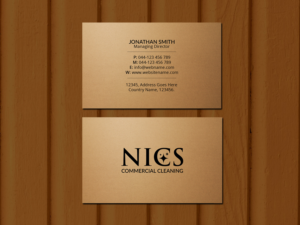Design de Carte de Visite par Creations Box 2015 pour Noble Integrity Cleaning Solutions | Design : #21199323