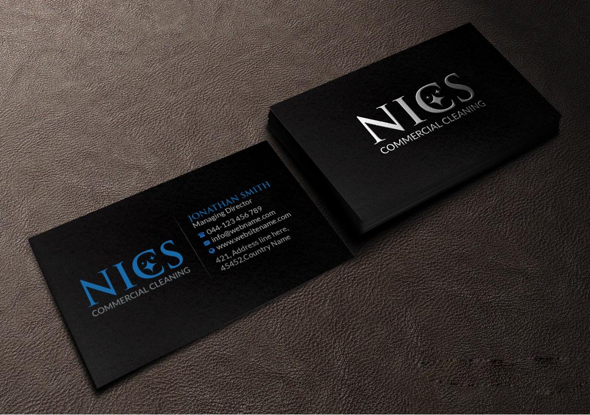 Design de Carte de Visite par Creations Box 2015 pour Noble Integrity Cleaning Solutions | Design #21199324