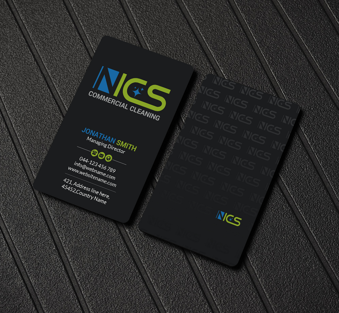 Business Card Design by Creations Box 2015 for Noble Integrity Cleaning Solutions | Design #21199340