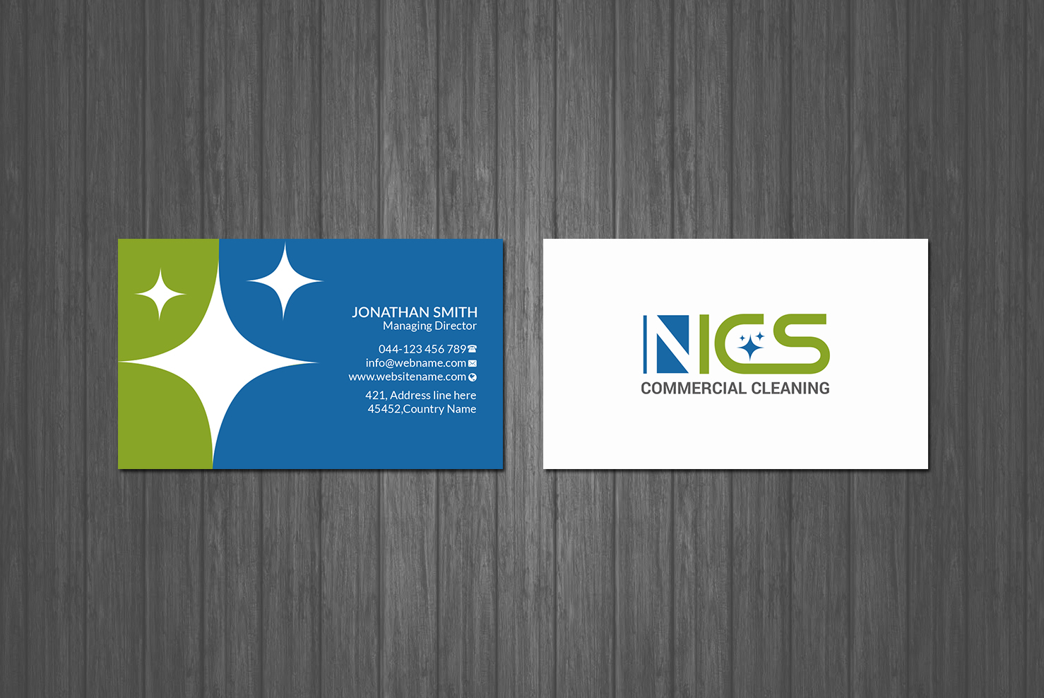 Diseño de Tarjeta de Presentación por Creations Box 2015 para Noble Integrity Cleaning Solutions | Diseño #21199342