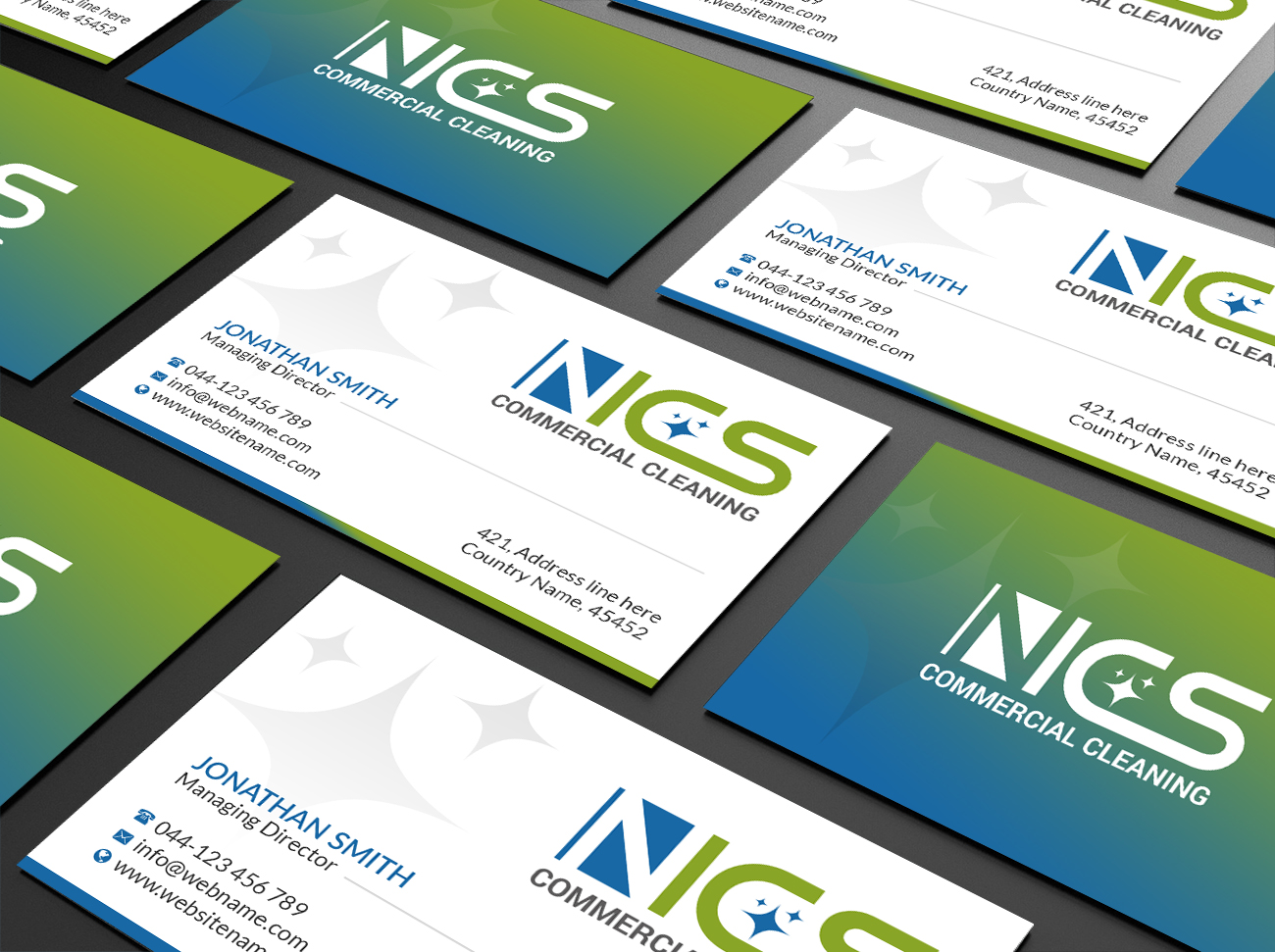 Business Card Design by Creations Box 2015 for Noble Integrity Cleaning Solutions | Design #21199343