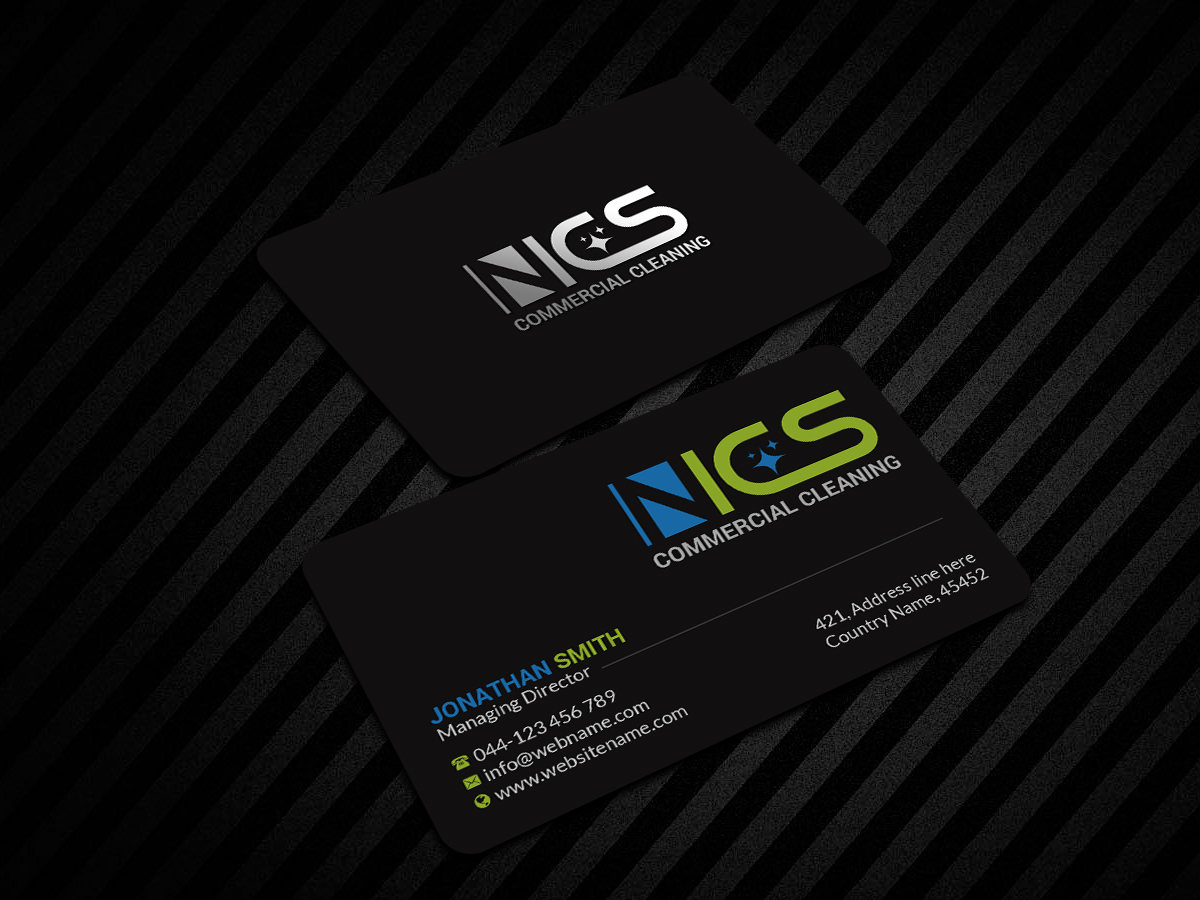 Design de Carte de Visite par Creations Box 2015 pour Noble Integrity Cleaning Solutions | Design #21199347