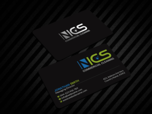 Design de Carte de Visite par Creations Box 2015 pour Noble Integrity Cleaning Solutions | Design : #21199347