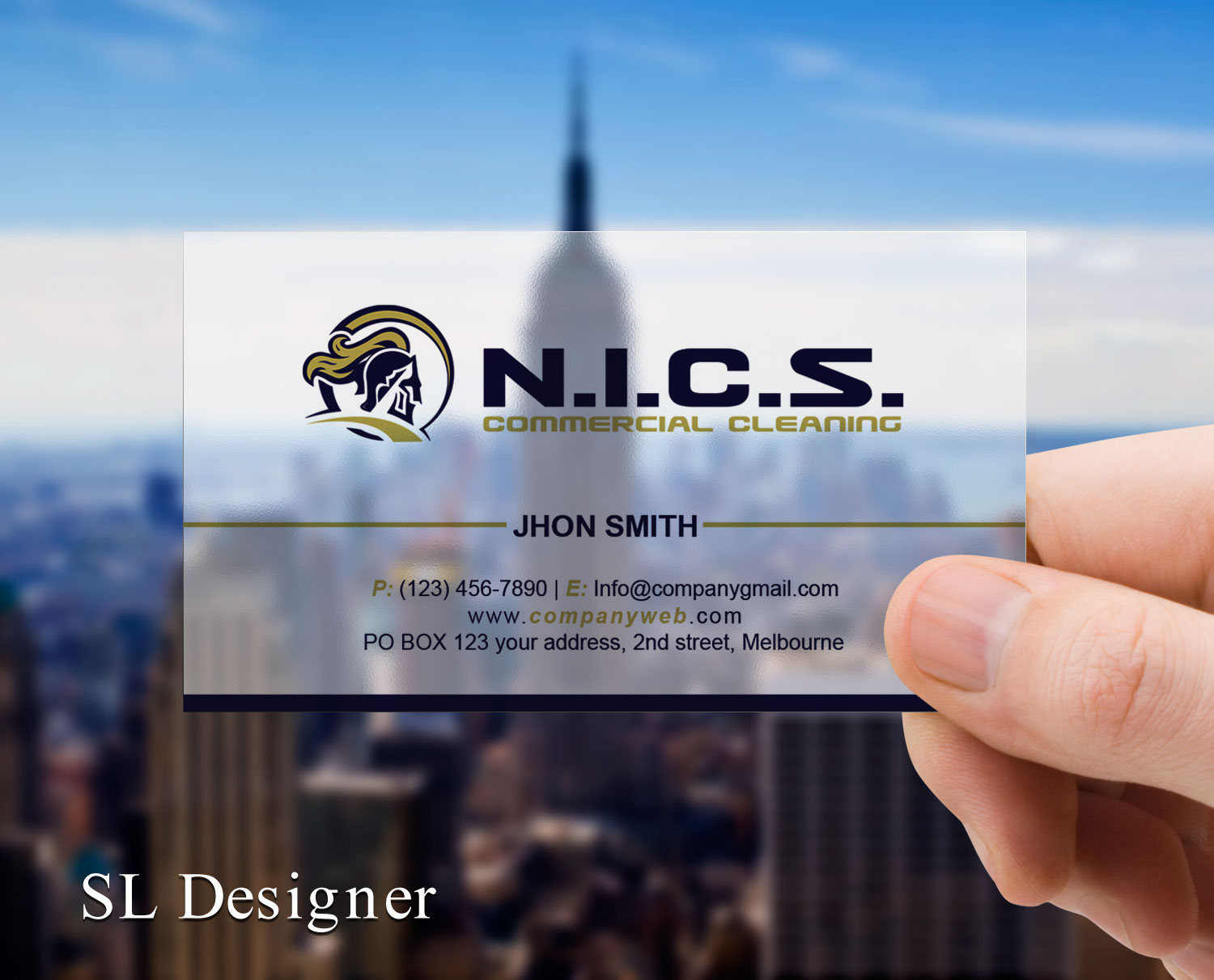 Design de Carte de Visite par SL Designer pour Noble Integrity Cleaning Solutions | Design #21204503