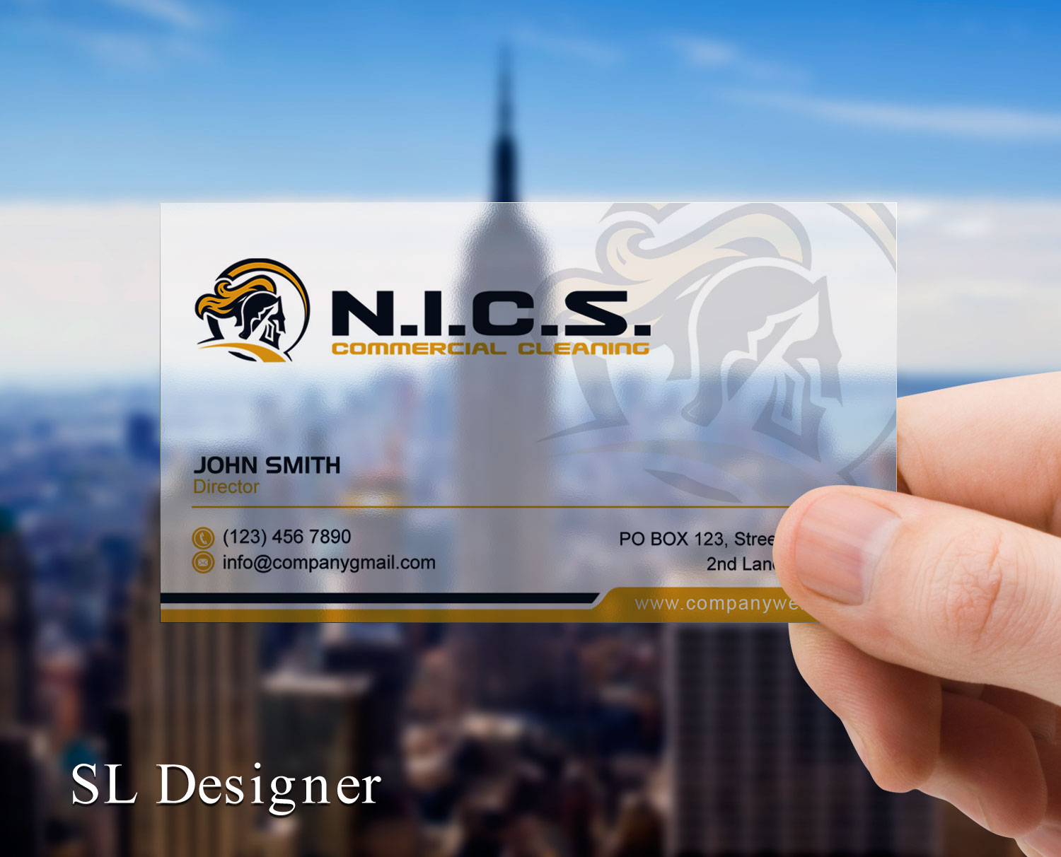 Business Card Design by SL Designer for Noble Integrity Cleaning Solutions | Design #21204505