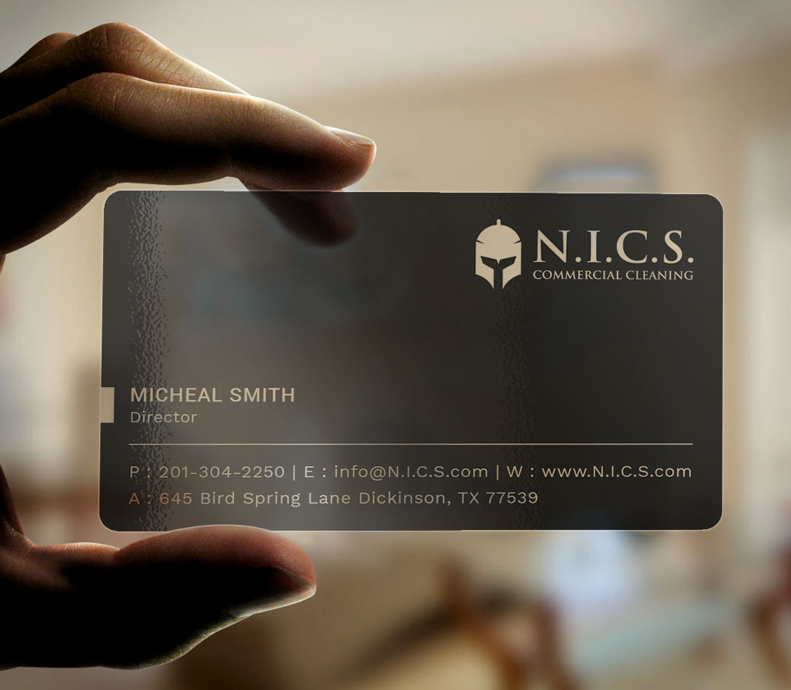 Design de Carte de Visite par Tripti Ranjan Gain pour Noble Integrity Cleaning Solutions | Design #21180859