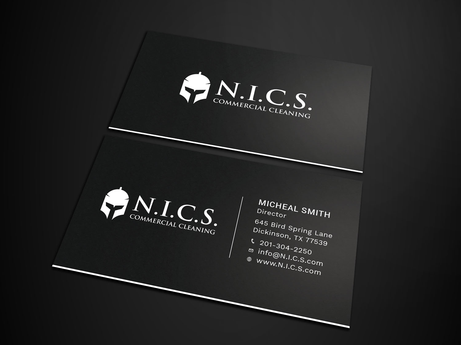 Design de Carte de Visite par Tripti Ranjan Gain pour Noble Integrity Cleaning Solutions | Design #21180865