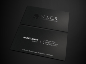Design de Carte de Visite par Tripti Ranjan Gain pour Noble Integrity Cleaning Solutions | Design : #21180874