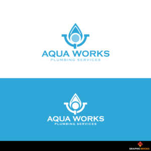 Aqua Works Plumbing Services  | Logo Design by Graphic Bricks
